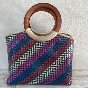 Hawaiian Hand Woven Bag NWOT